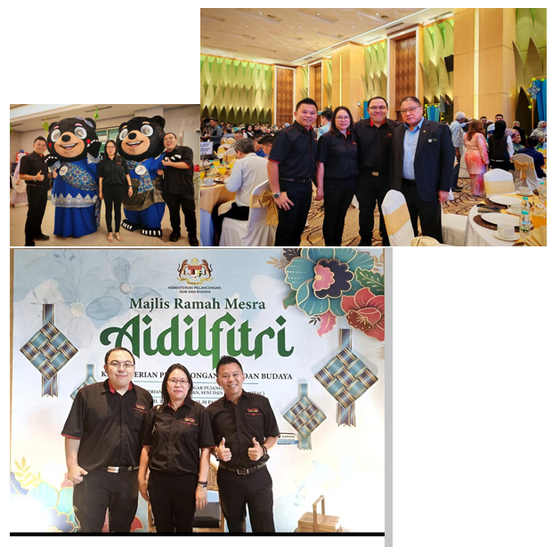 MAJLIS RAMAH MESRA AIDILFITRI KEMENTERIAN PELANCONGAN, SENI DAN BUDAYA
